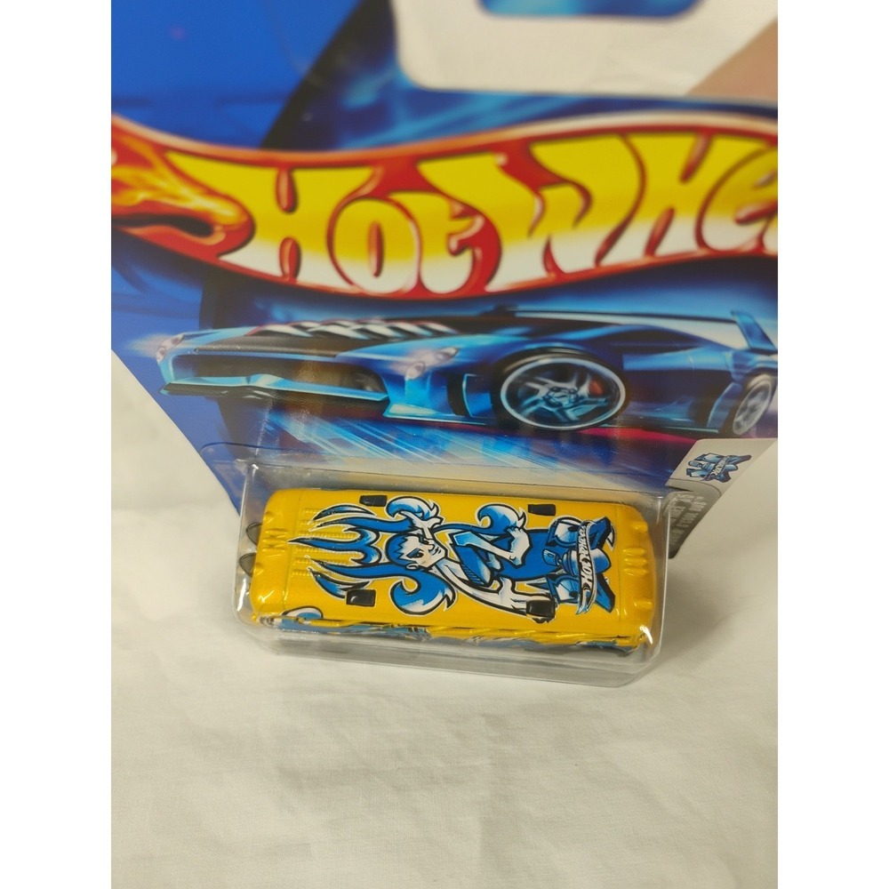 Hot Wheels‎ Tag Rides Surfin' S'Cool Bus 5 Spoke Wheels Vintage 2003 Graphiti - Picture 4 of 6